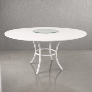 Mesa Circular Branca