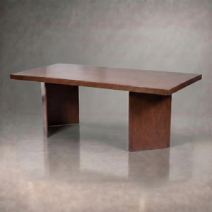 Mesa Retangular Marrom