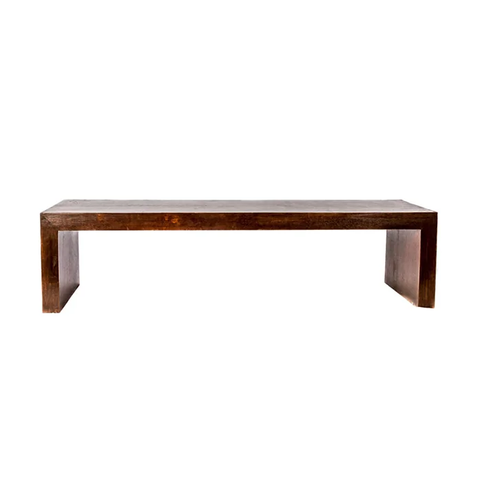 MESA CENTRO MARROM